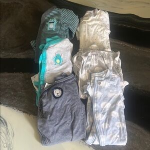 6 - 3month Baby Onesie Pajamas